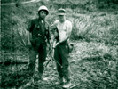 Pfc. Ron Boyd and Lcpl. Morris Bartlett 