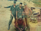 Pfc. Leon Garrett and gun crew
